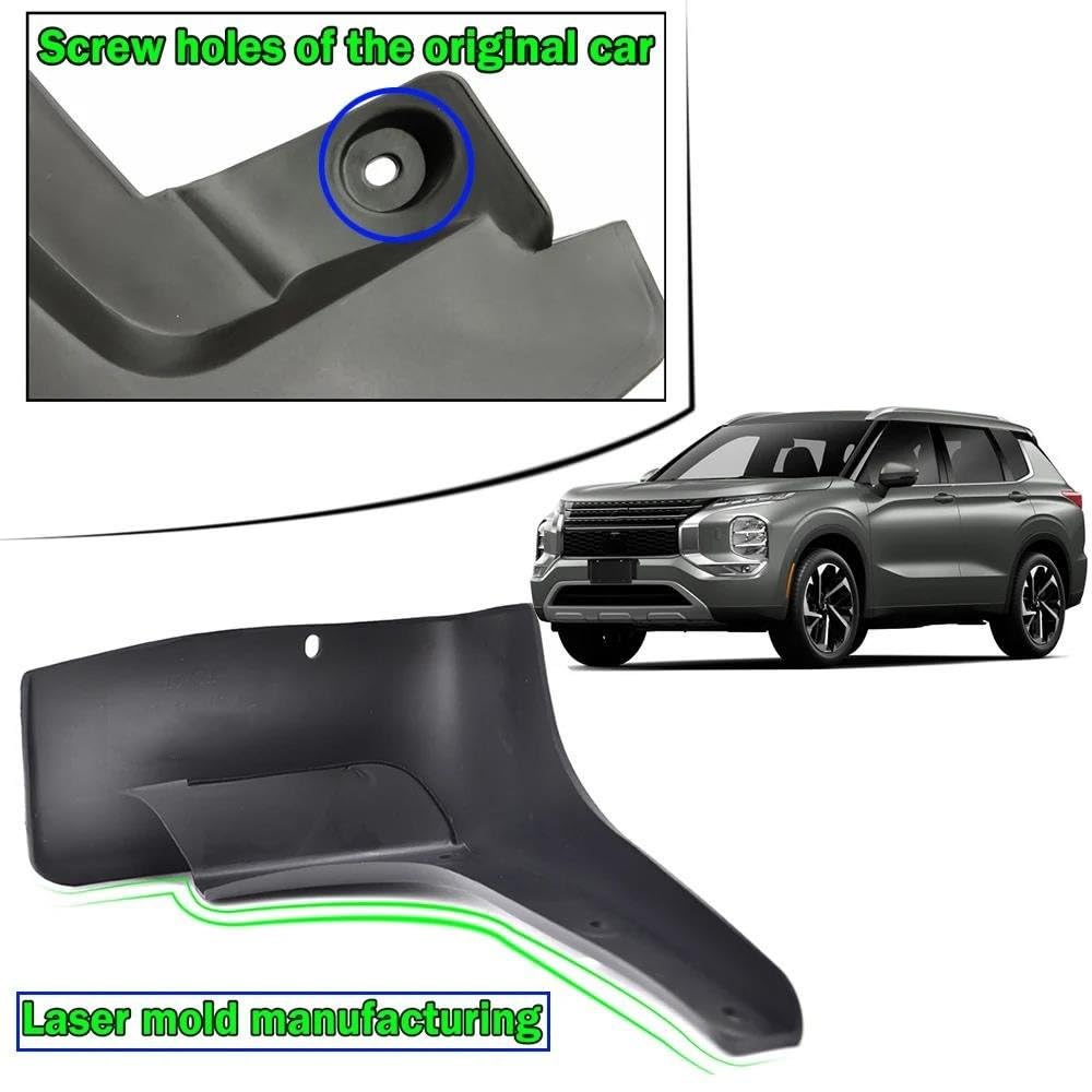 Amazon.co.jp: 車用マッドフラップ 4x アウトランダー PHEV GN